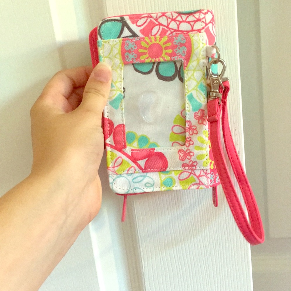 Floral wallet